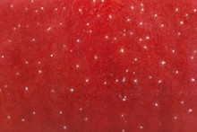 Closeup Of Red Apple Texture