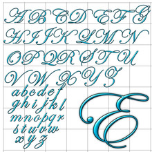 Abc Alphabet Background Edwardian Design