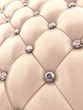 Beige upholstery with diamonds , 3d illustration