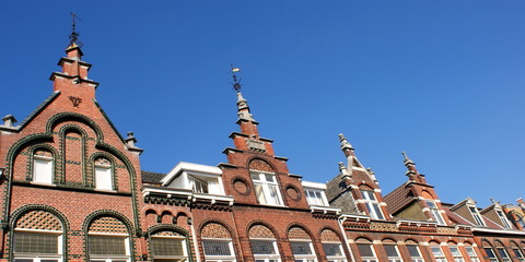 Canvas Print - Mittelalterliche Architektur in Venlo / Niederlande