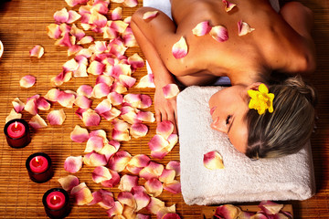 Canvas Print - Spa massage.