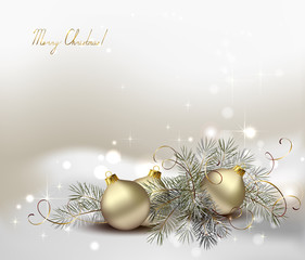 Wall Mural - light Christmas background