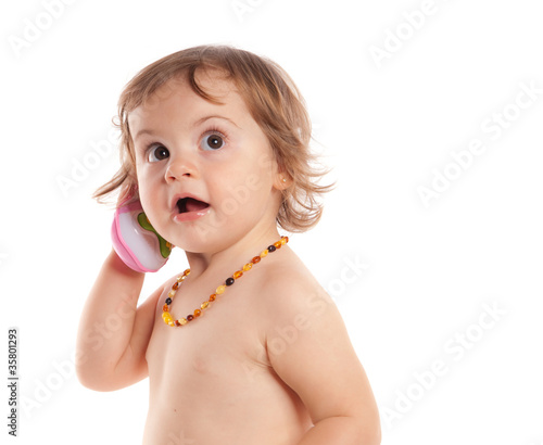 Bebe Au Telephone Wall Mural Wallpaper Murals Wallsheaven Magalice