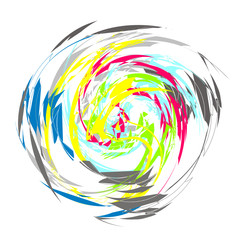 Fotoroleta abstrakcja spirala wektor graficzny
