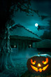 background for a party on Halloween night