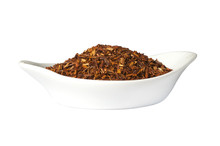 Bowl Of Loose Dry Rooibos Red Tea,  Isolated