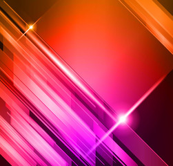 Poster - Abstract Background Vector