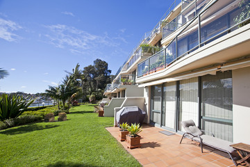 balcony with a view