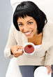 © Daxiao Productions - Pretty woman with tea