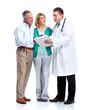 © grinny - Senior couple and a doctor.