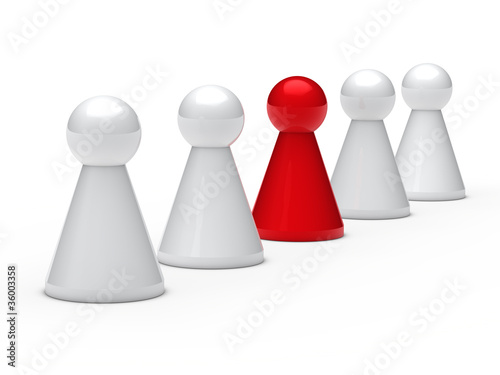 3d figure leadership