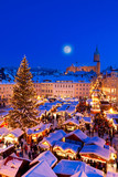 Fototapeta Paryż - Weihnachten im Erzgebirge, Weihnachtsmarkt in Annaberg-Buchholz