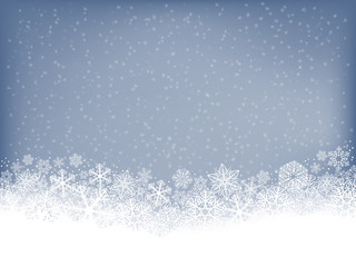Wall Mural - Winter background