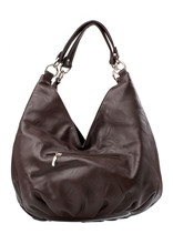 Brown Female Bag Isolated Over White