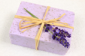 Fotomurales - Lavender soap