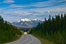 Highway In Kootenay National Park