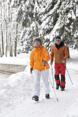 sportlicher Spaziergang