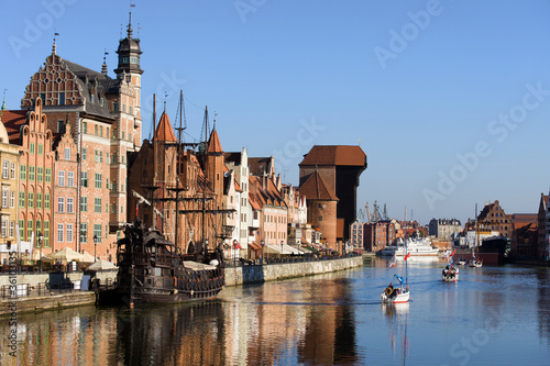 Nowoczesny obraz na płótnie Gdansk in Poland