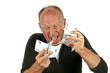© Nataraj - Man totally excited after winning the lotery