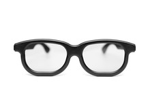 Glasses With A Black Frame