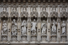 Westminster Abbey Facade Statues