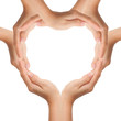 © SuriyaPhoto - Hands make heart shape