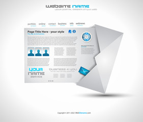 Poster - Postage high tech Website