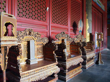 Throne In Jingling, Eastern Qing Tombs (China) World Heritage