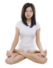 Poster - Lotus position