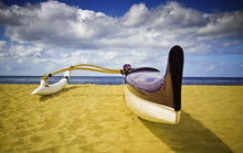 Makaha Beach Outrigger Canoe