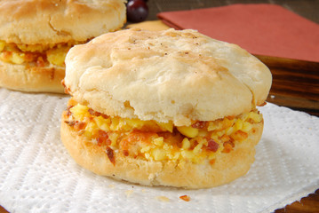 Wall Mural - Breakfast biscuit