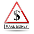 © teracreonte - Señal atencion MAKE MONEY