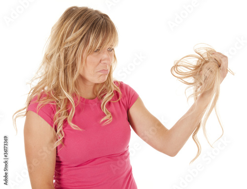 Fényképezés  Pull out hair sad