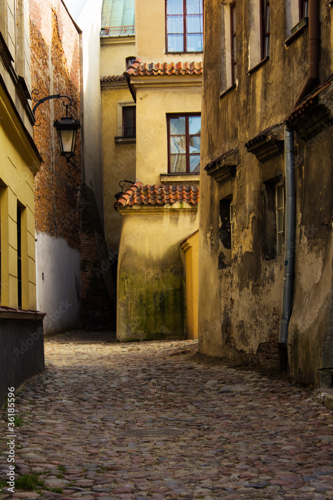 old town of Lublin, Poland - obrazy, fototapety, plakaty 