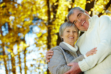 Wall Mural - Cheerful couple