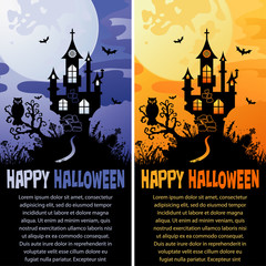 Canvas Print - Halloween background