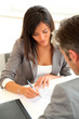 © goodluz - Business partners signing contract