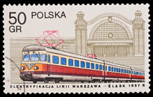 Poland, Elektryfikacja Linii Warszawa-Slask, Circa 1957