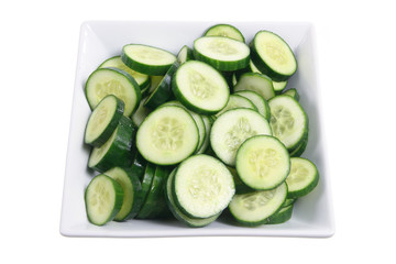 Canvas Print - Plate of Lebanese Cucumber