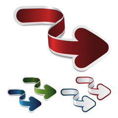 Poster - Vector navigation arrows
