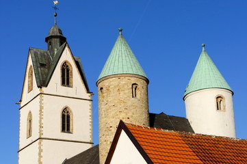 Sticker - Busdorfkirche in PADERBORN