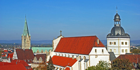 Wall Mural - PADERBORN - Stadtpanorama