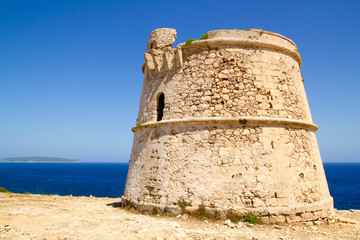 Torre des Garrovet in Babaria Cape Formentera