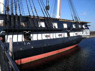 Wall Mural - USS Constitution detail