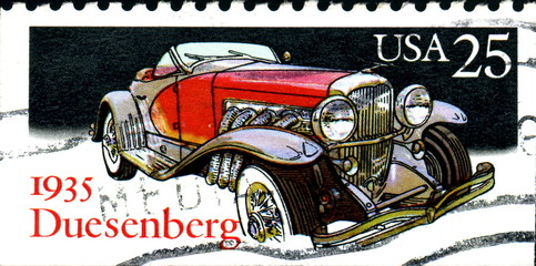 Duesenberg, 1935. US Postage