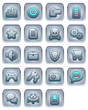 Website and internet grey icons