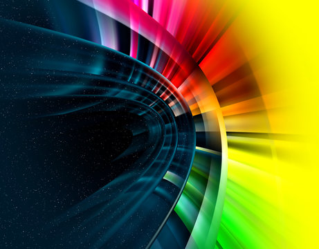 Vibrant abstract background