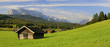 Landschaft bei Mittenwald im Allgäu