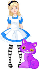 Sticker - Alice in Wonderland