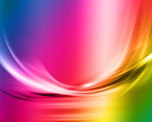 Wall Mural - Rainbow abstract